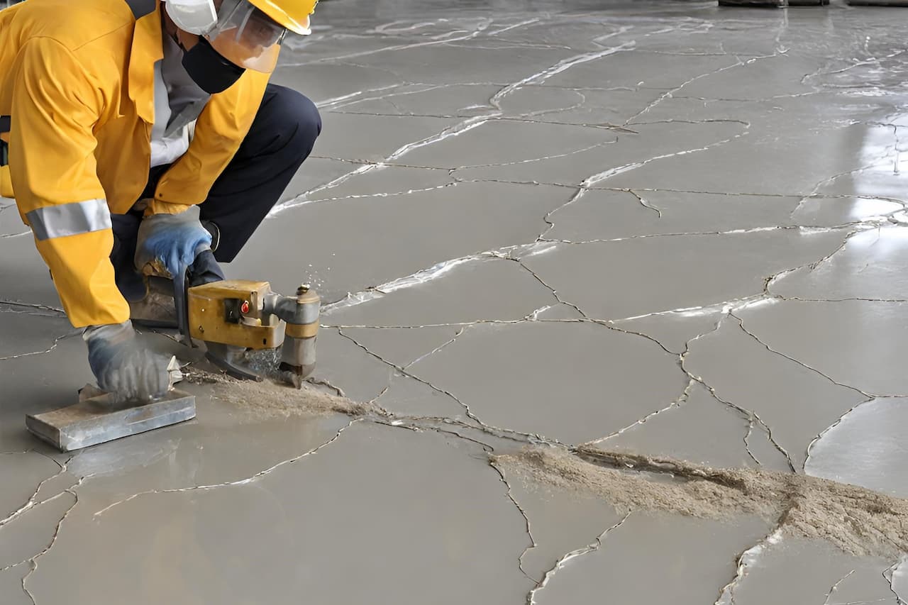 Application of Epoxy Resin in Concrete Crack Reinforcement Adhesive