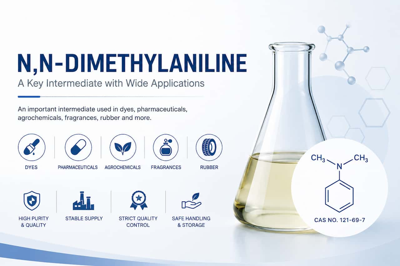N,N-Dimethylaniline – An Aromatic Amine Organic Compound Used in Dye and Pharmaceutical Synthesis